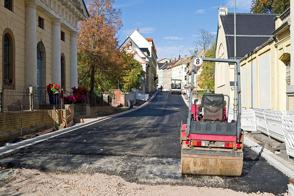 Roadway base and asphalt production with Concrete Sand 