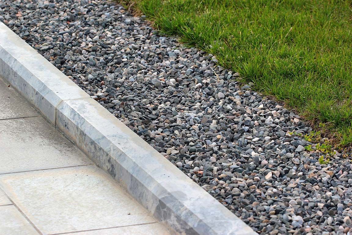 Utilize Posillico Materials' Commercial 3/4" Gravel for landscaping projects