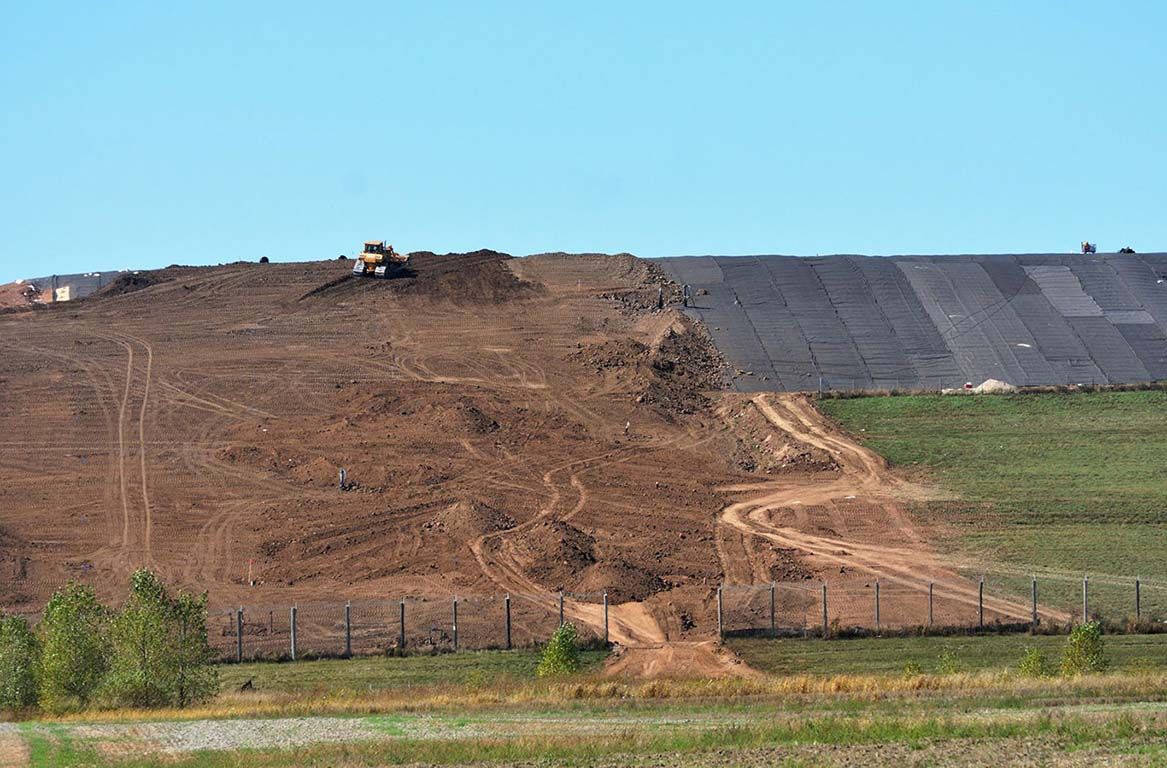 Line and cap landfills utilizing Posillico Materials' Recycled Clay 