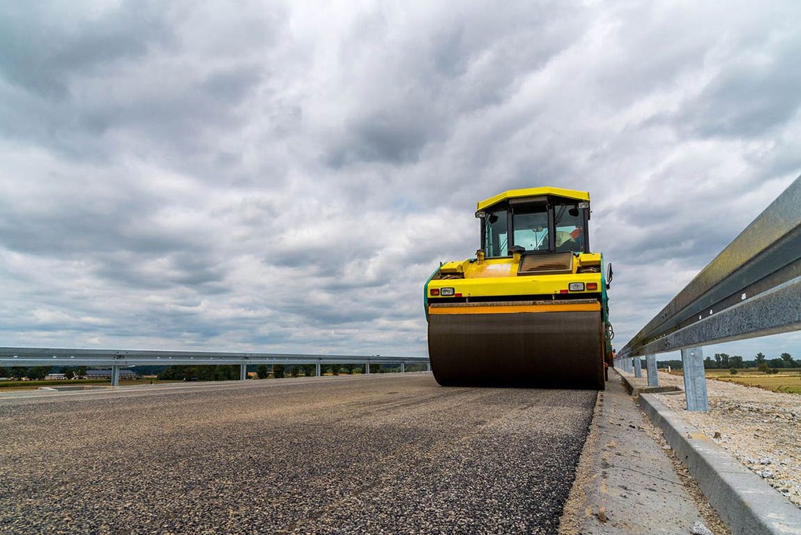 Roadway base and asphalt production with Concrete Sand 